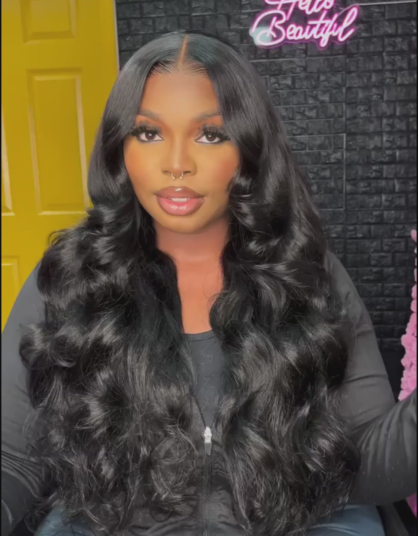 QT Hair Brazilian Body Wave Raw Virgin Human Hair Weave Bundles with Closure