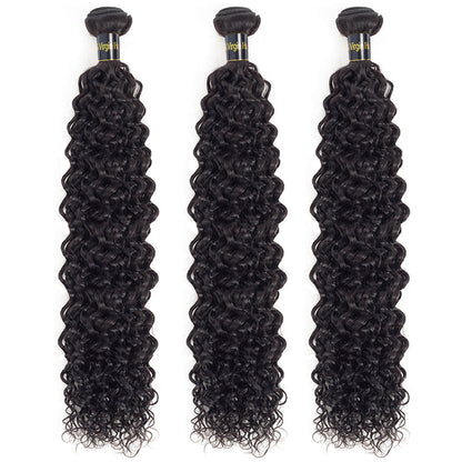 Water Wave Bundles Human Hair Curly Bundles 14A Brazilian Virgin Human Hair 3 Bundles