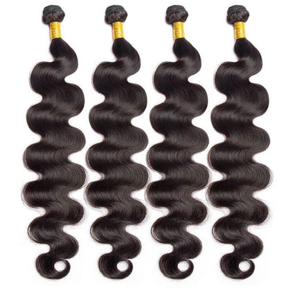 Wholesale Body Wave 30 to 40 Inches Uprocessed Virgin Human Hair Weave Bundles
