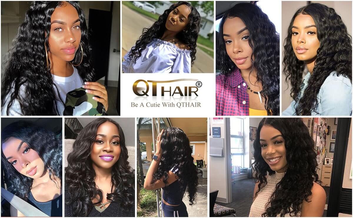 Loose Deep Wave Bundles With Closure Malaysian Hair 4 Bundles With Closure Remy Human Hair