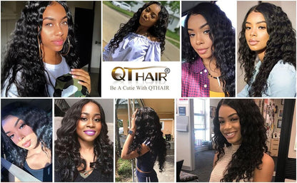Loose Deep Wave Bundles With Closure Malaysian Hair 4 Bundles With Closure Remy Human Hair