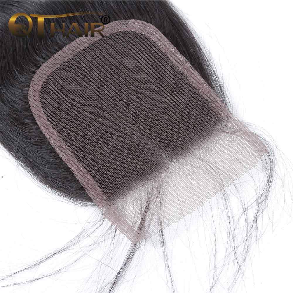 Peruvian Body Wave Human Hair 3 Bundles With 4*4 Lace Closure