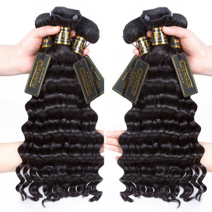 Brazilian Loose Deep Wave Hair 3 Bundles Human Hair African American Hairstyles