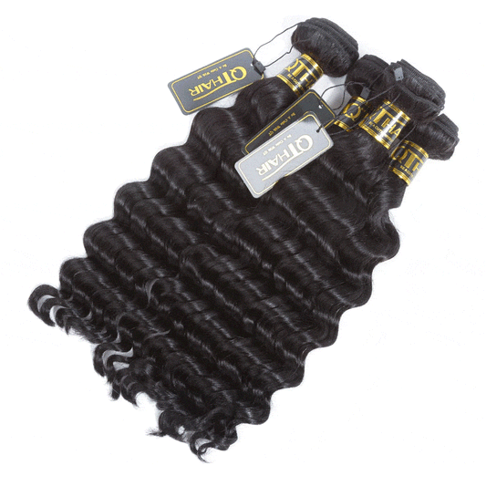 Loose Deep Wave Bundles With Closure Malaysian Hair 4 Bundles With Closure Remy Human Hair