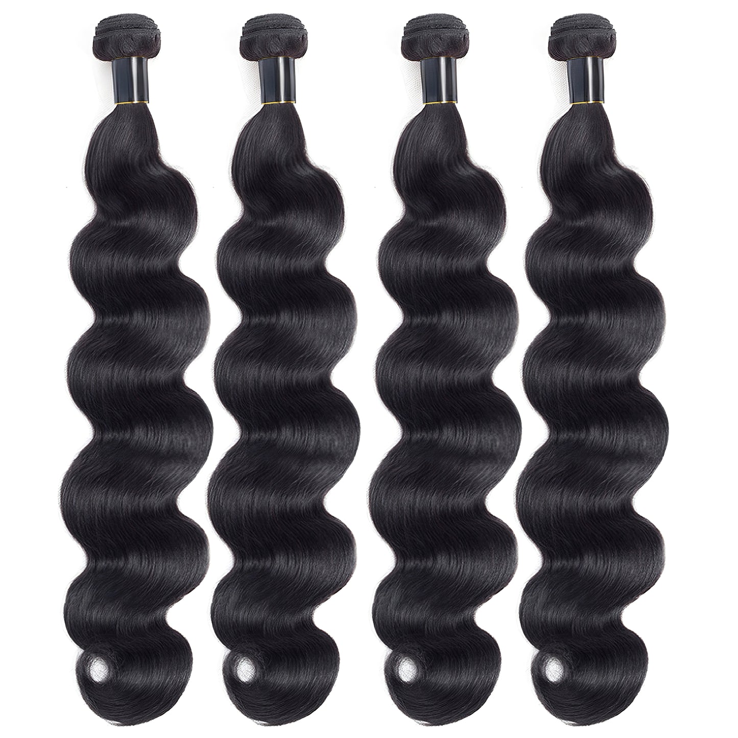 14A Body Wave Hair Human Hair Bundles 100% Unprocessed Virgin Human Hair Weave 4 Bundles Hair