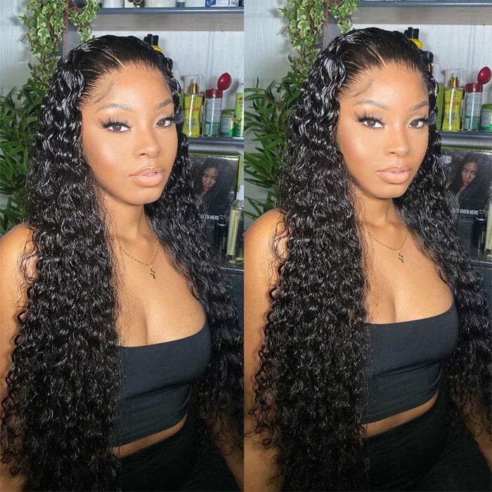 Peruvian Water Wave Unprocessed Virgin Human Hair Weave 3 Bundles Deals
