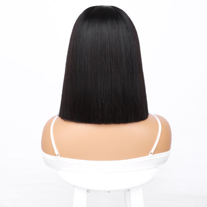 12A Bone Hair 4x4 Lace Bob Wigs Short Straight 100% Human Virgin Hair Wigs