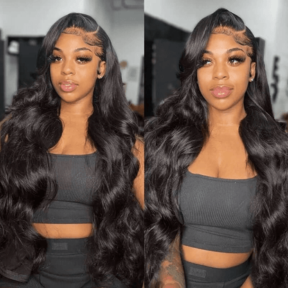 Malaysian Body Wave Virgin Human Hair Weave 3 Bundles with 4x4 Lace Closure