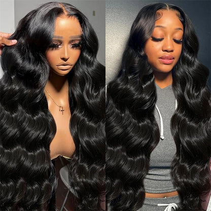 Body Wave 13x4 Lace Front Wigs Human Hair Wide Lace 180 Density Lace Frontal Human Hair Wigs
