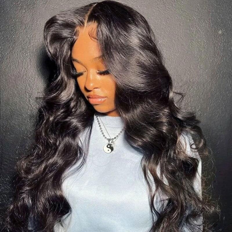 Body Wave Lace Front Wigs Human Hair Pre Plucked 13x6 HD Lace Frontal Wigs