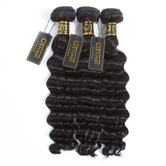 Brazilian Loose Deep Wave Hair 3 Bundles Human Hair African American Hairstyles