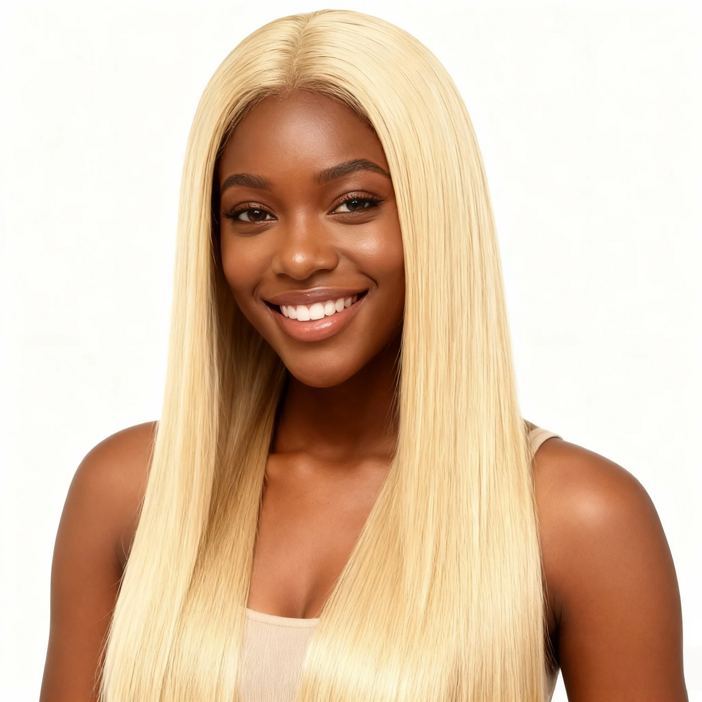 Straight Fusion I-Tip Remy Human Hair Extensions – Keratin Bonded
