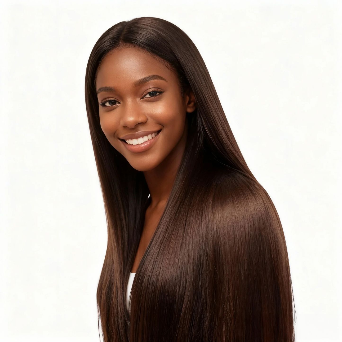 Straight Fusion I-Tip Remy Human Hair Extensions – Keratin Bonded