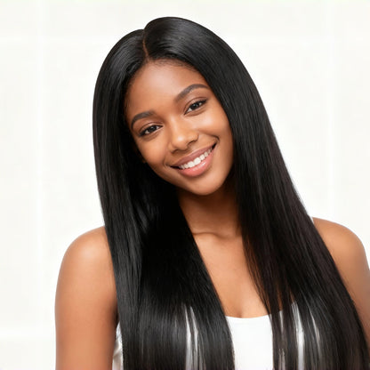 Straight Fusion I-Tip Remy Human Hair Extensions – Keratin Bonded