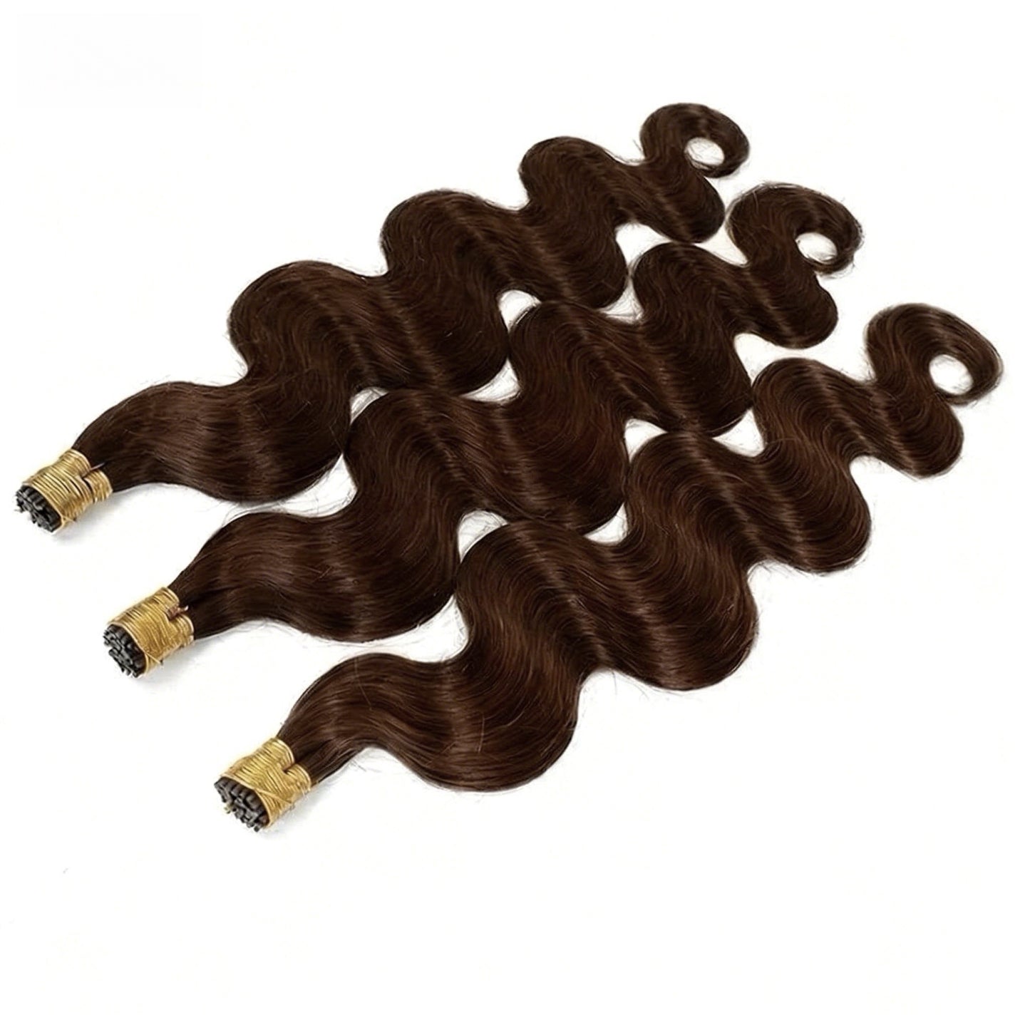 Wavy Fusion I-Tip Remy Human Hair Extensions