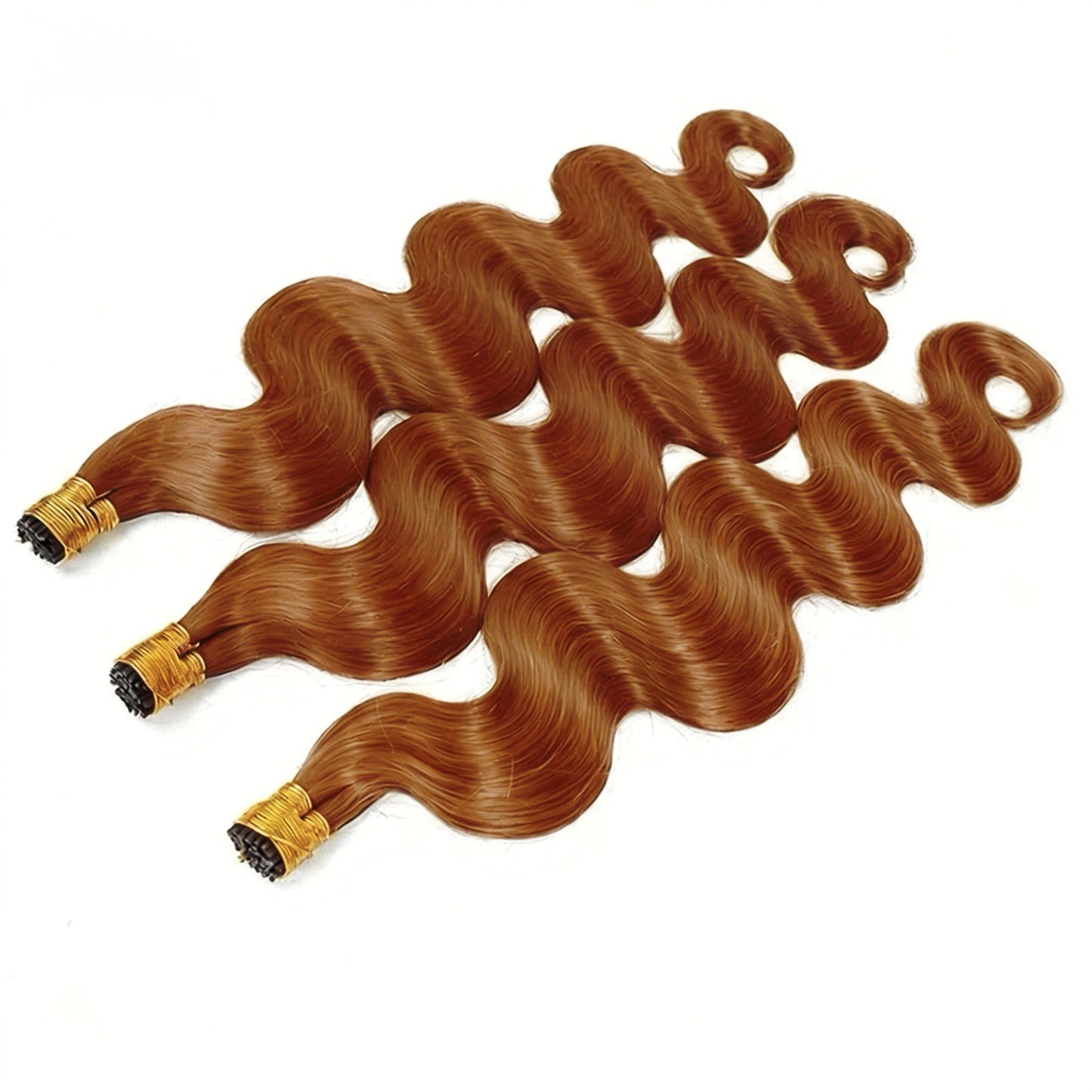 Wavy Fusion I-Tip Remy Human Hair Extensions