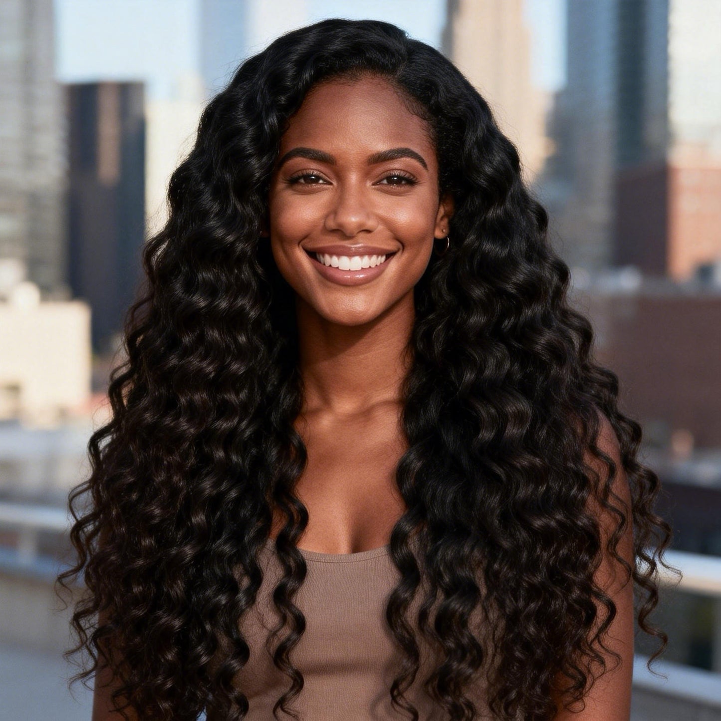 Curly Fusion I-Tip Remy Human Hair Extensions