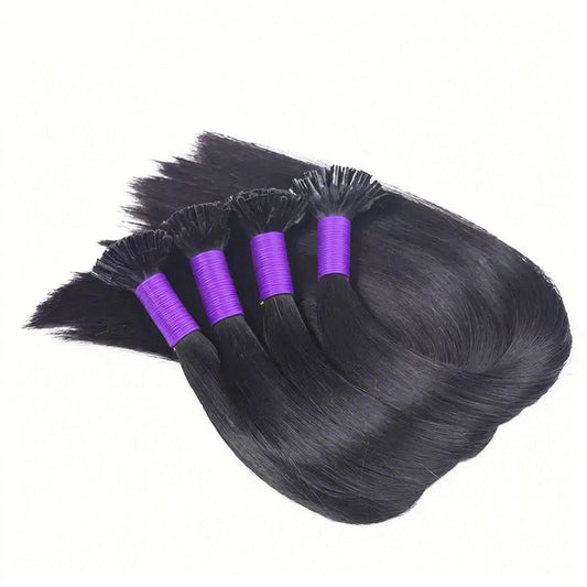 Straight U-Tip Fusion Remy Human Hair Extensions