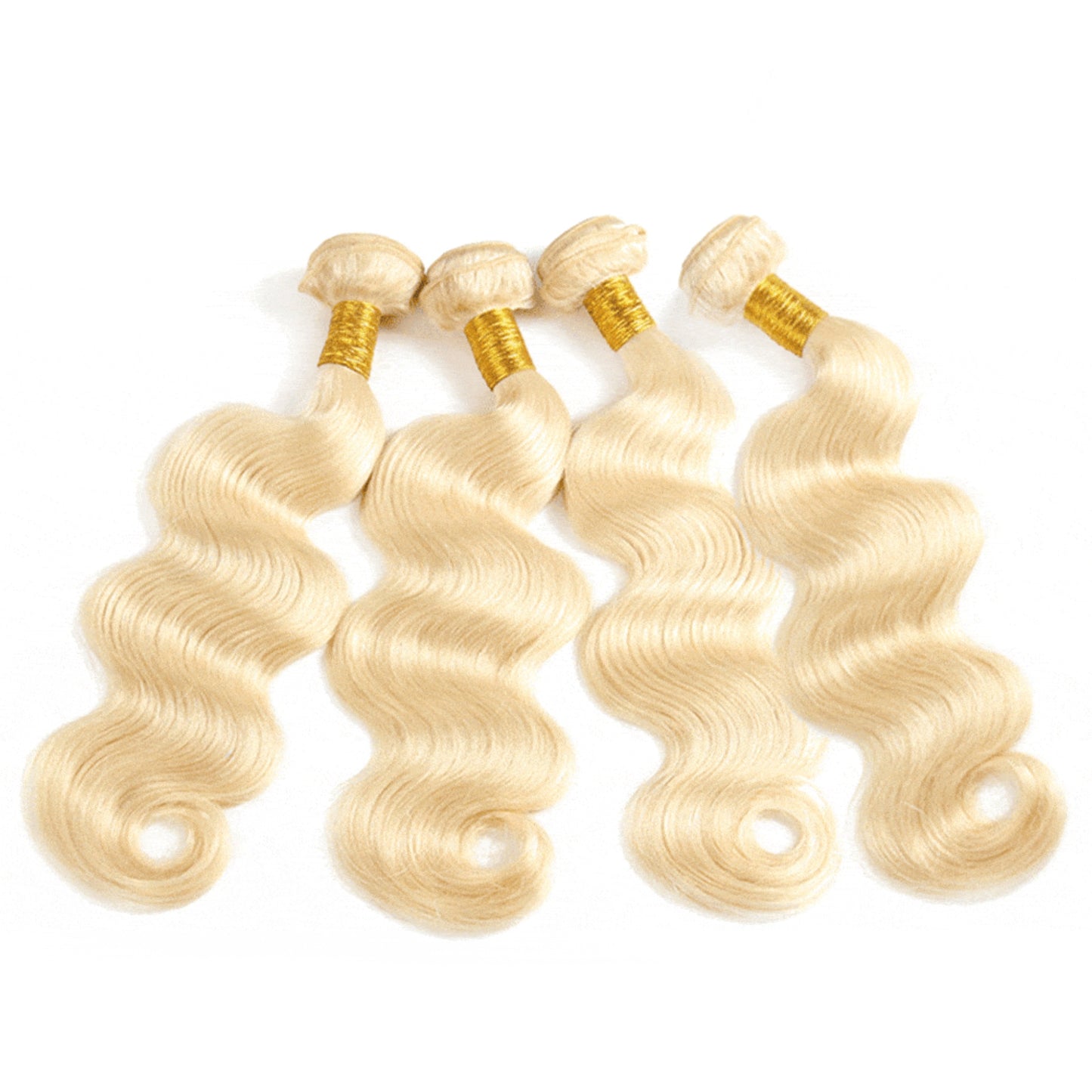 613 Honey Blonde Body Wave 100% Human Hair Weave Bundles Deals