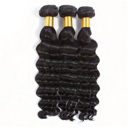 Loose Deep Wave Hair 3 Bundles Human Hair African American Hairstyles