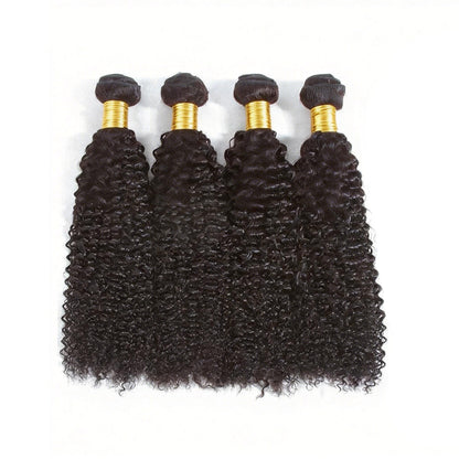 Human Hair Extension Curly Wave 4 Bundles Deals