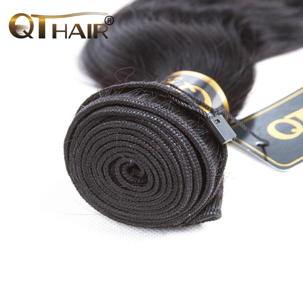 Indian Body Wave Hair Weave 4 Bundles Deals Natural Black Human Hair Weave