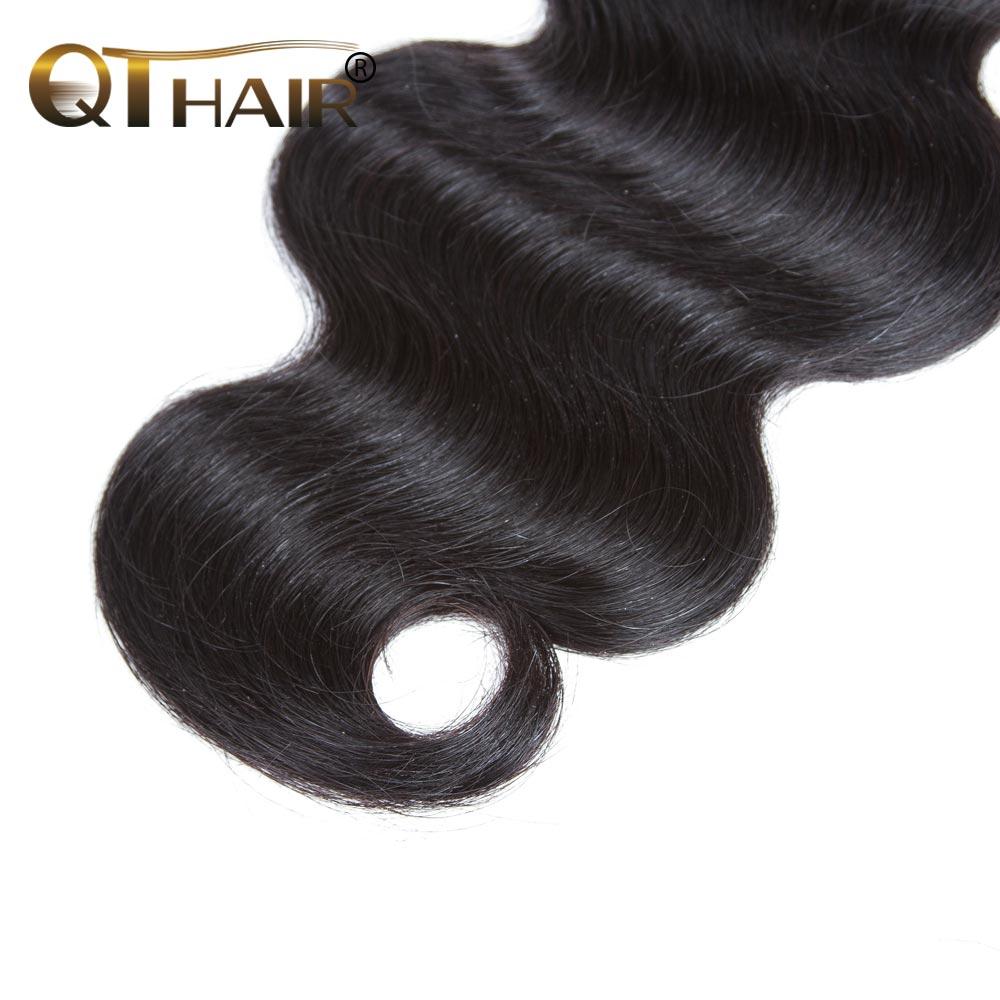Indian Body Wave Hair Weave 4 Bundles Deals Natural Black Human Hair Weave