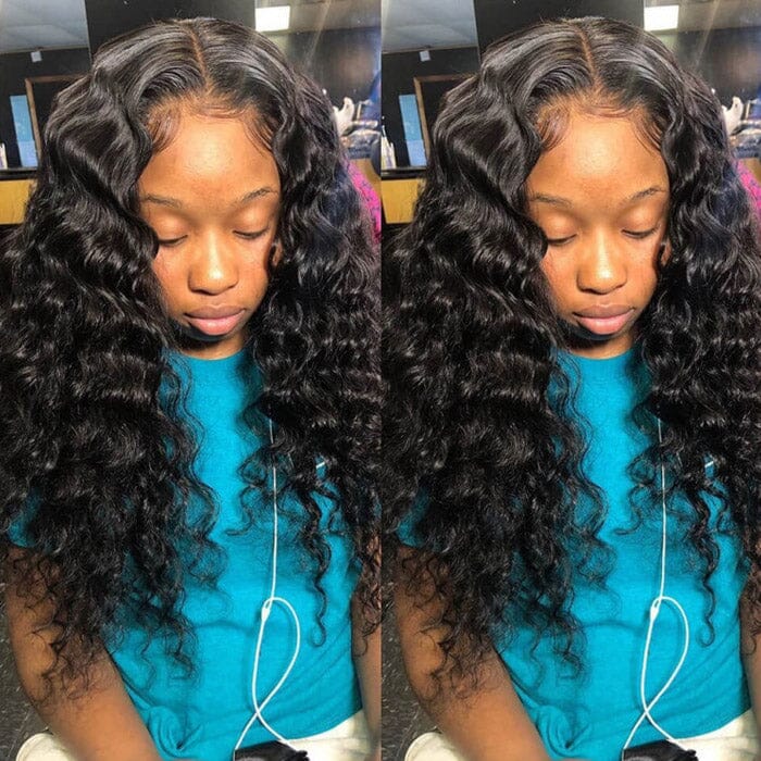 Brazilian Loose Deep Wave Hair 3 Bundles Human Hair African American Hairstyles