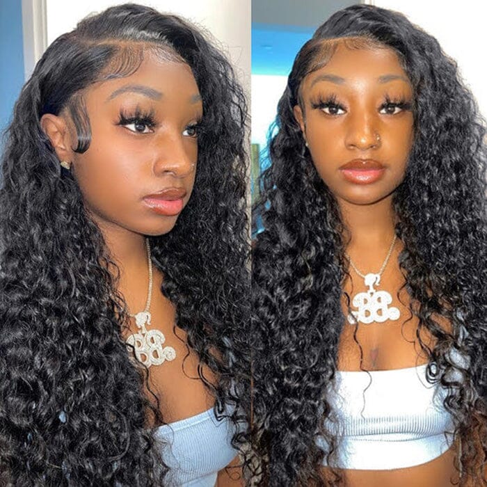 Peruvian Water Wave Unprocessed Virgin Human Hair Weave 3 Bundles Deals