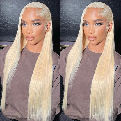 QT 613 Honey Blonde Color Silky Straight 4 Bundles Human Hair Extensions