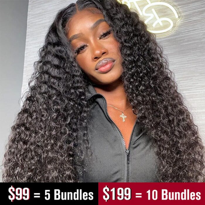 Low to $99=5 Bundles Virgin Human Hair Weave Factory Wholesale Price Flash Sale