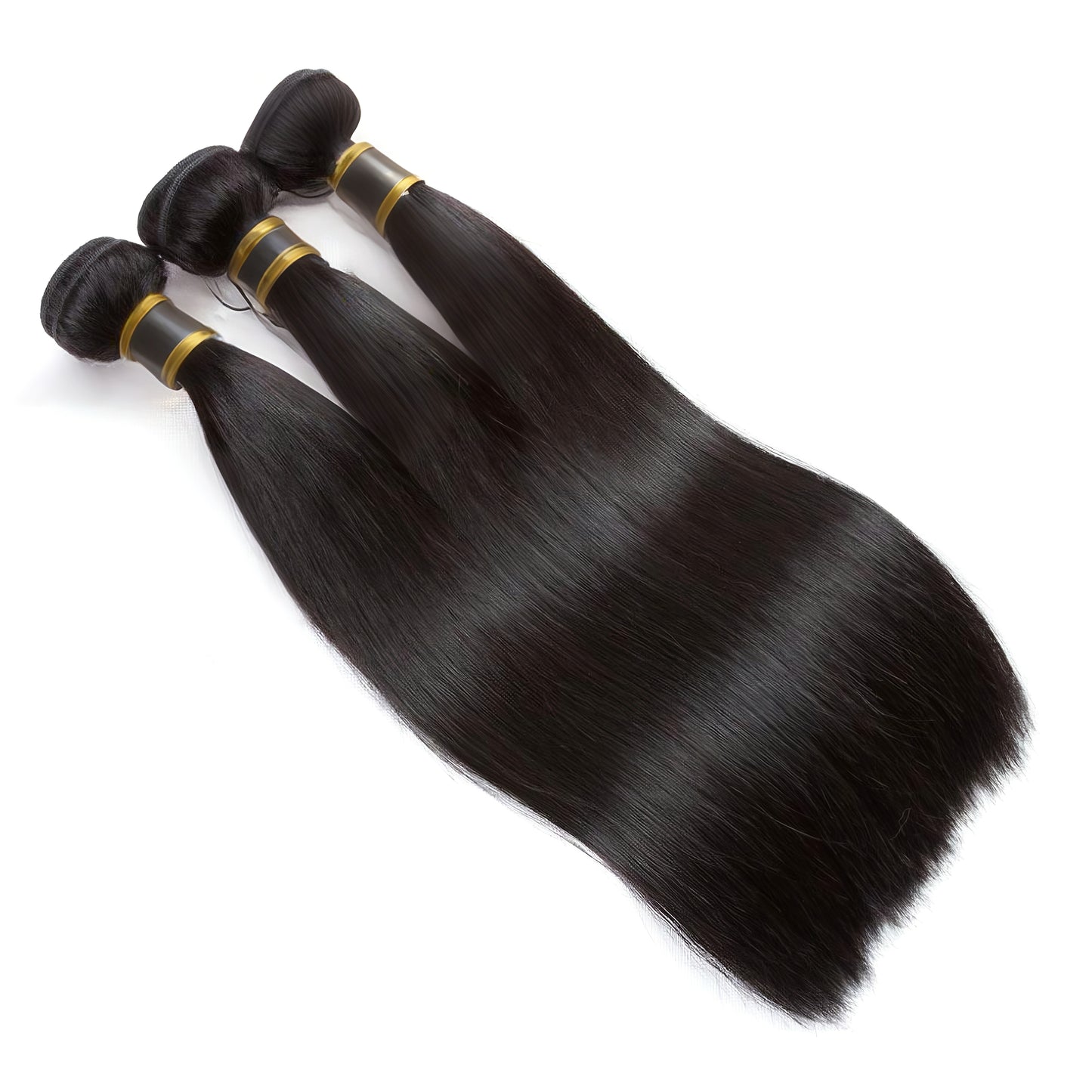 14A Straight Virgin Human Hair 100% Unprocessed Hair Weave Bundles