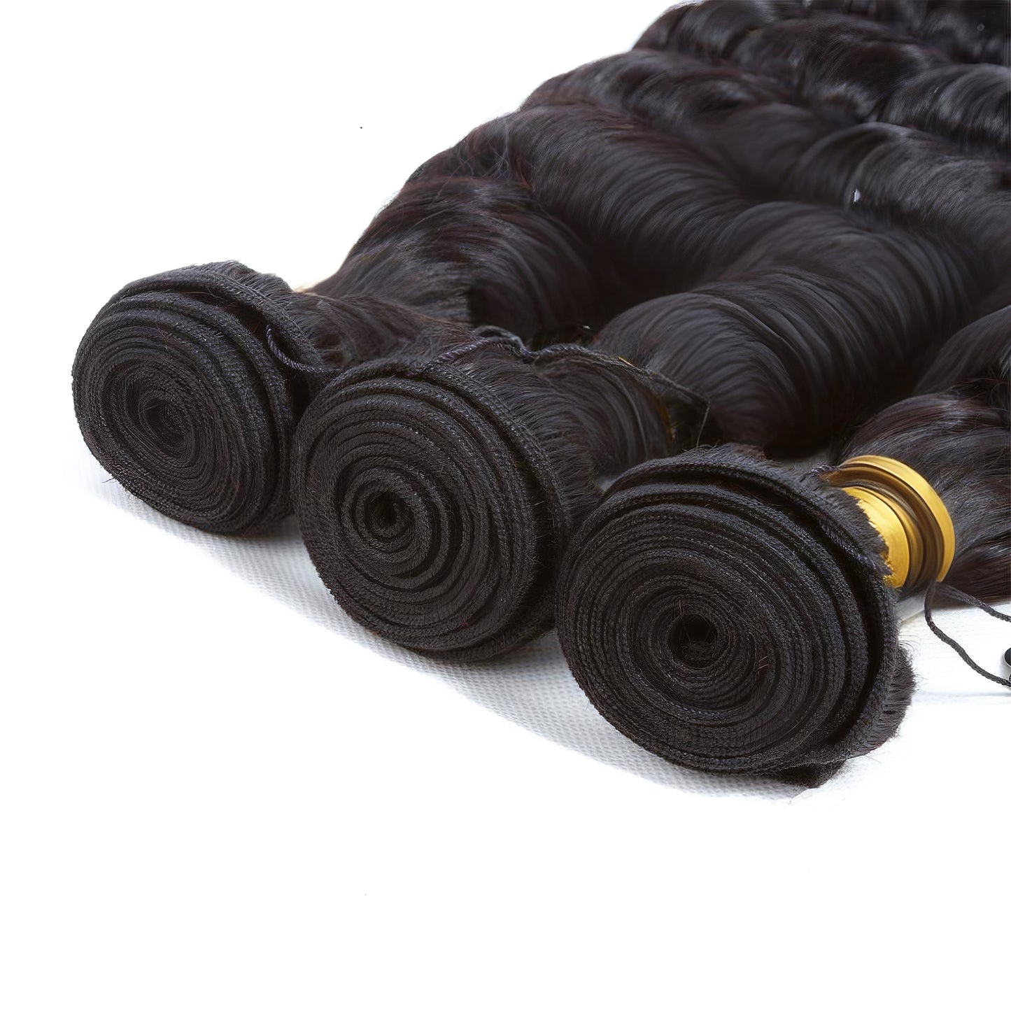 Loose Deep Wave Best Hair extensions 3 Bundles With Frontal